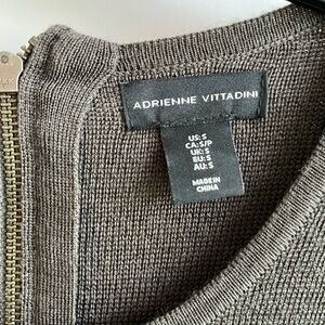 Adrienne Vittadini deep Green Sweater Midi Dress